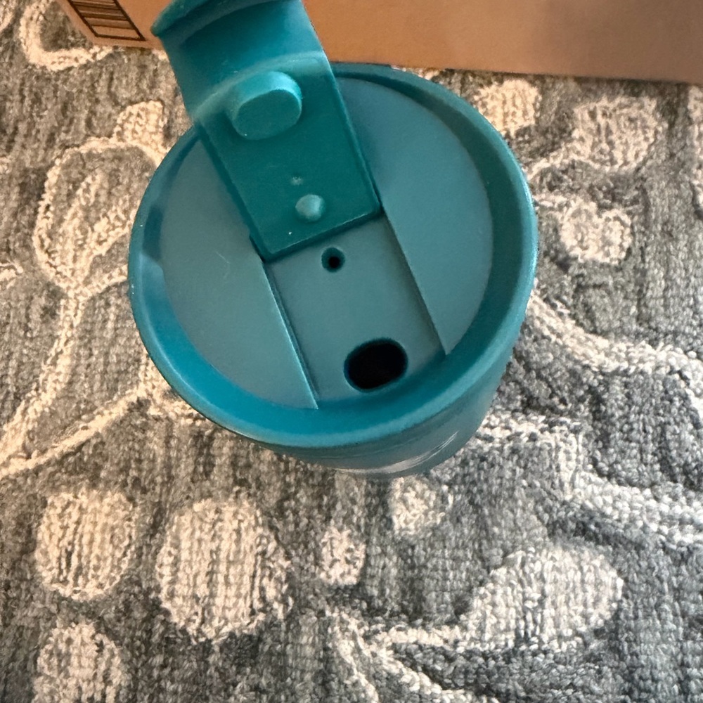 Simple Modern Teal Water Bottle with Logo - Picture 2 of 2